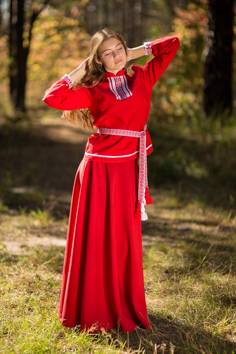 Underwear Women in Slavic costumes in Lanzhou