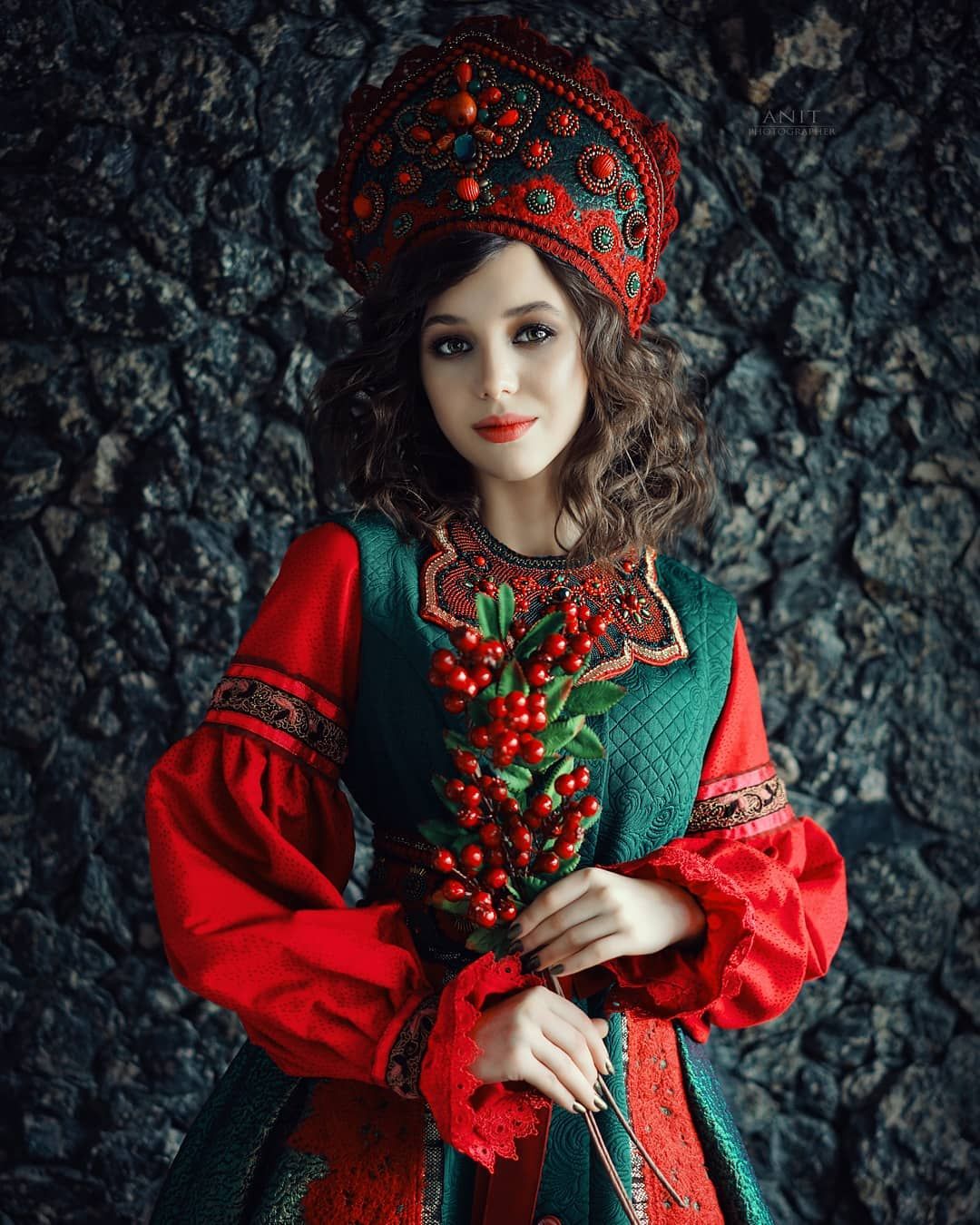 Nude girl Women in Slavic costumes in Lanzhou