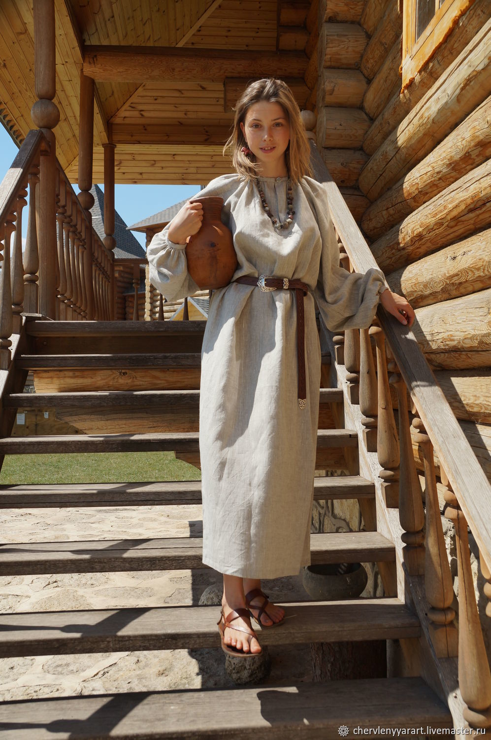 Girls in Slavic costumes in Lanzhou